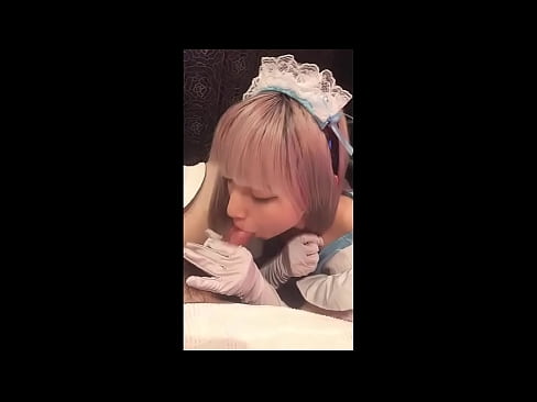 ❤️ Japanese Idol [mayuka], Franse diensmeisie kostuum, deel 1, blowjob en ruk af met lotion ️ Harde pornografie op af.serviporno.ru